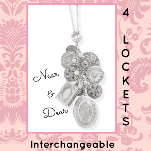 Premier Designs Jewelry - Locket & Charm Necklace